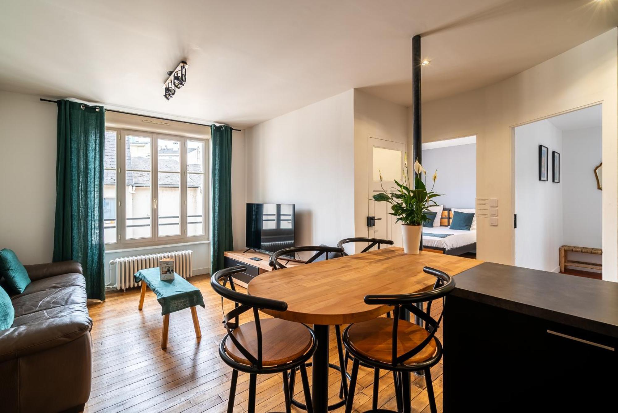 Mon Appart'Hotel - Gare De Limoges - Appartement Familial - Parking En Supp Luaran gambar