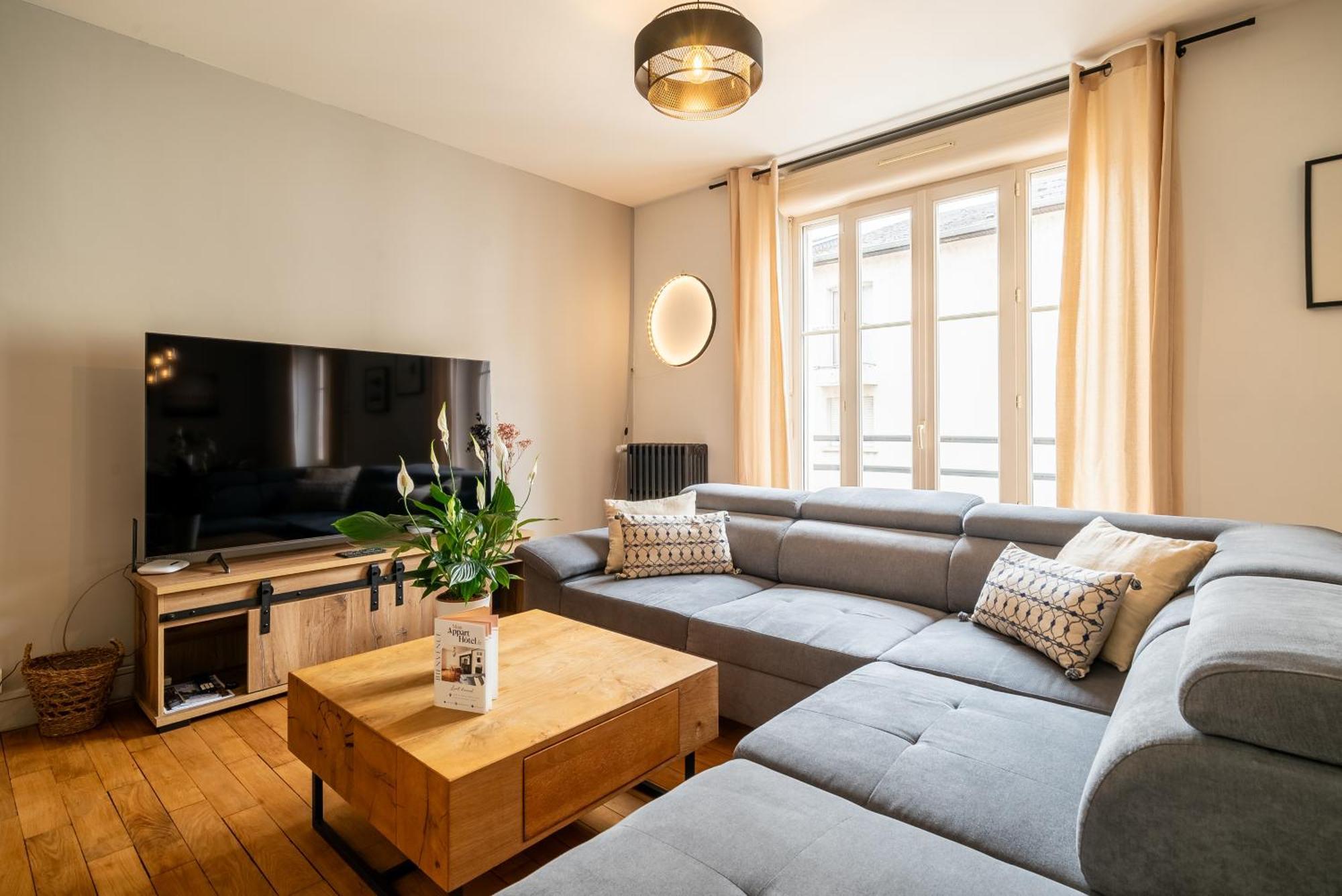 Mon Appart'Hotel - Gare De Limoges - Appartement Familial - Parking En Supp Luaran gambar