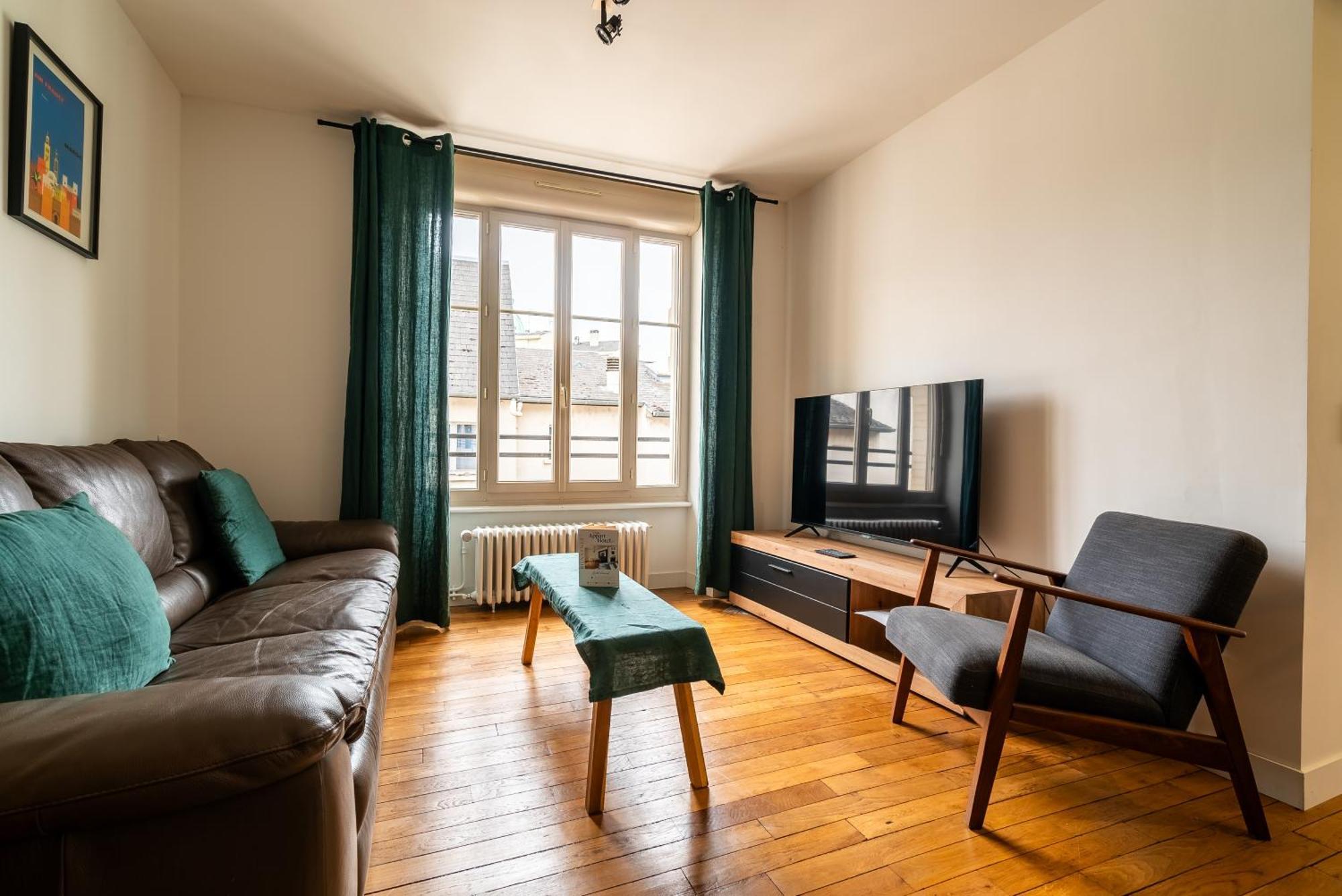 Mon Appart'Hotel - Gare De Limoges - Appartement Familial - Parking En Supp Luaran gambar